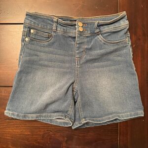 DKNY Girl's Blue Jean Denim Shorts - Size 14